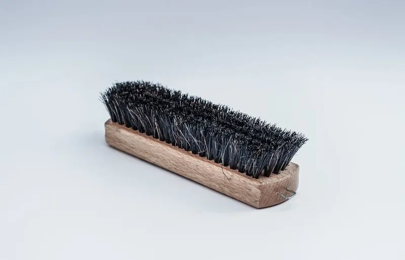 Soft brush for cleaning and maintaining hats and delicate fabrics