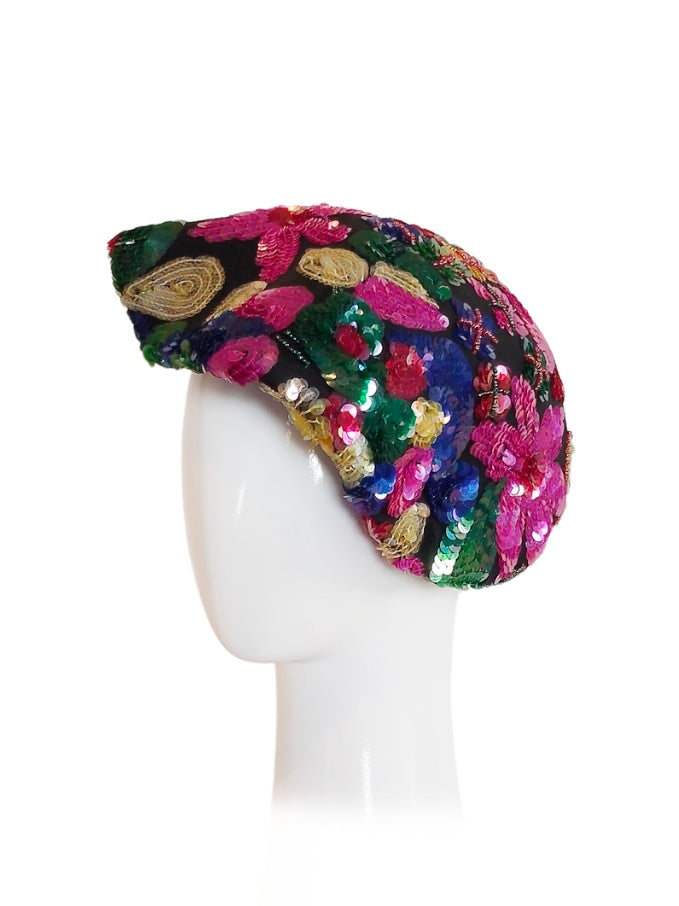 Kathryn Lee Millinery Escada cap – Australian couture headwear
