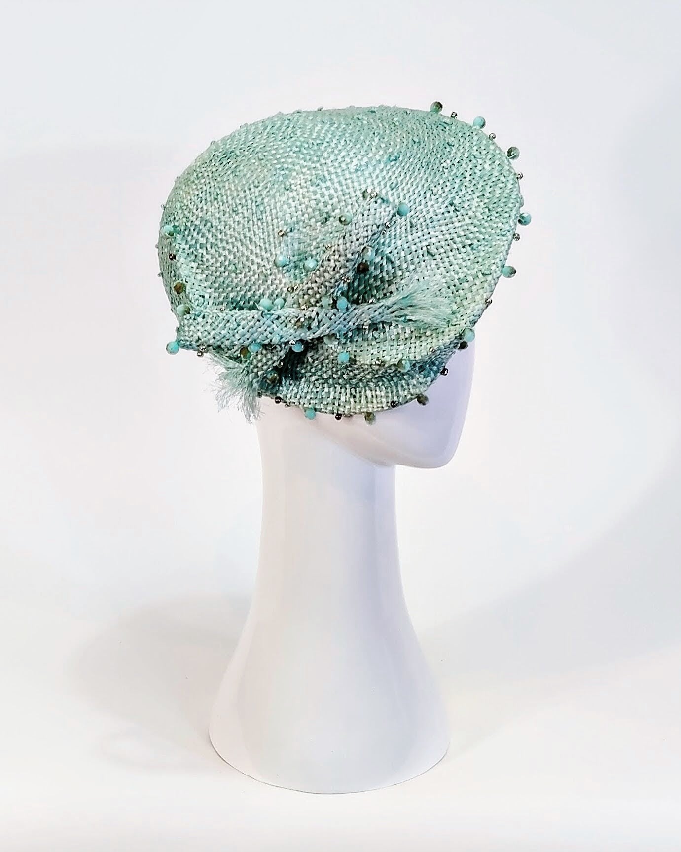 Bespoke It Girl Kasumi cap – designed for Royal Ascot by Kathryn Lee