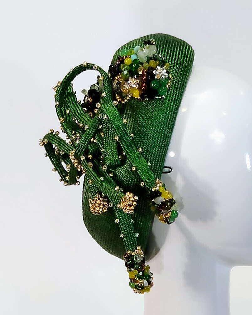 It Girl Midori – Green hat perfect for Kentucky Derby