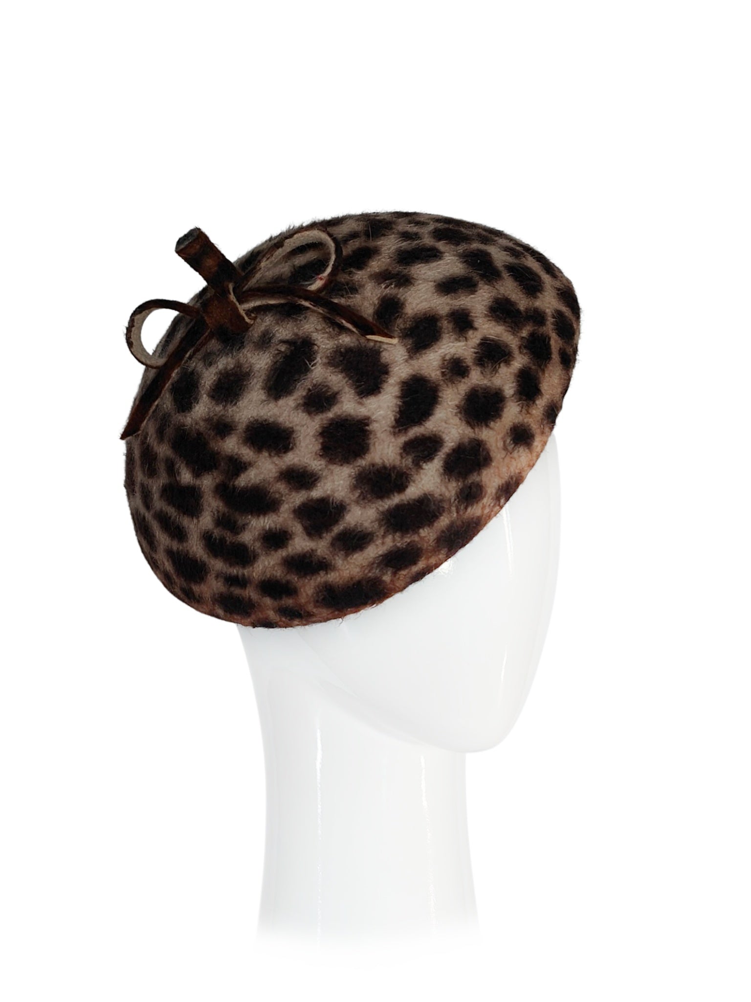 Beret Kat featuring felt – handmade in Sydney by Kathryn Lee
