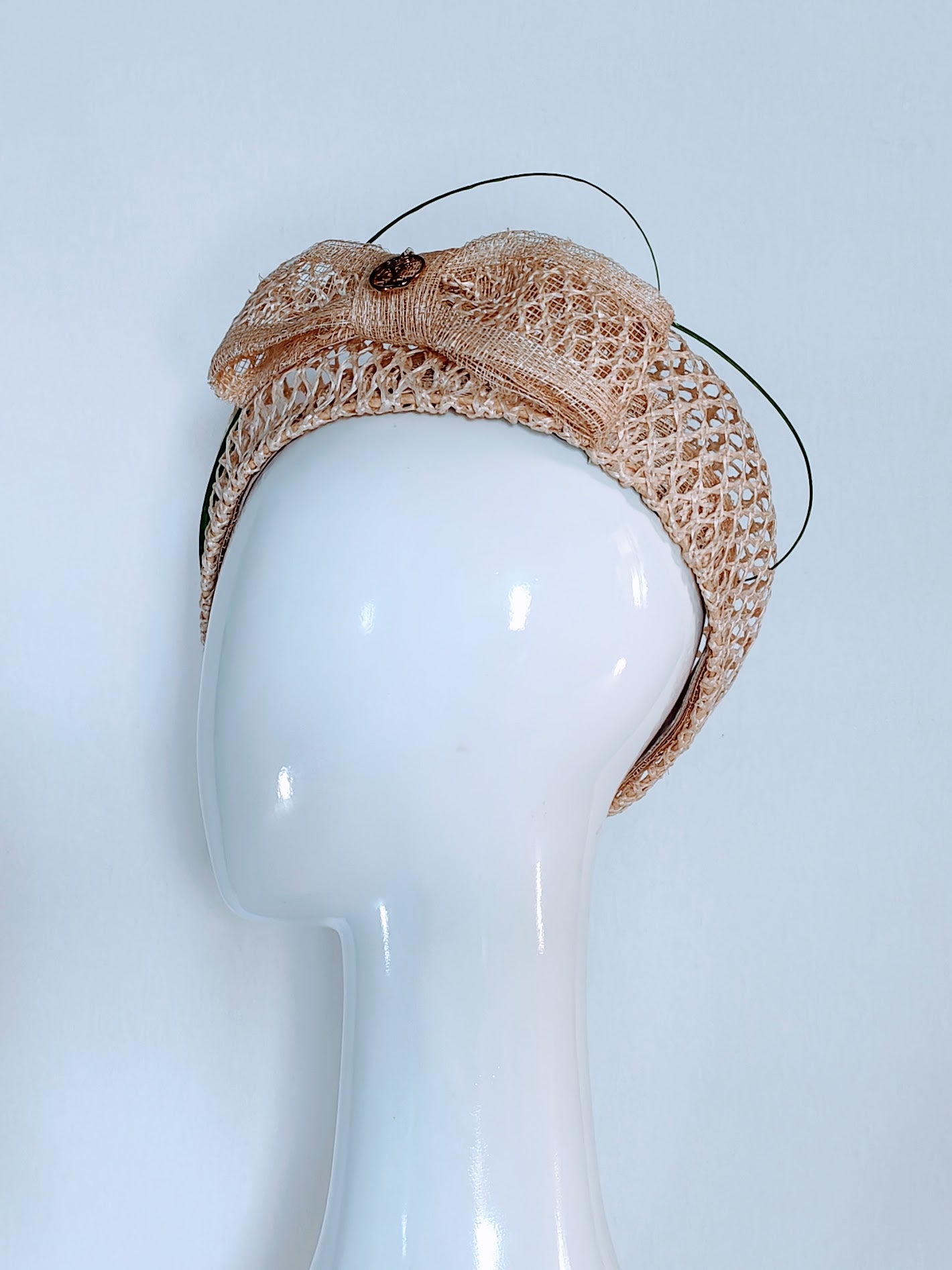 Handcrafted Green beret Tawny – Kathryn Lee bespoke collection