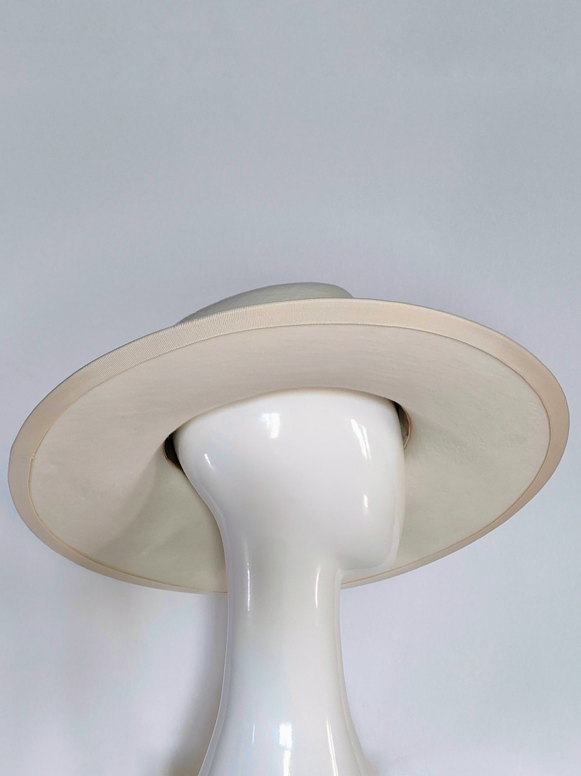 Tilly fedora – artisan millinery featuring felt for Flemington and beyond