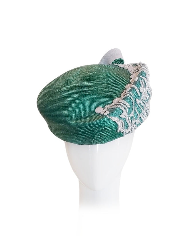 Australian milliner Kathryn Lee – Verte Green beret