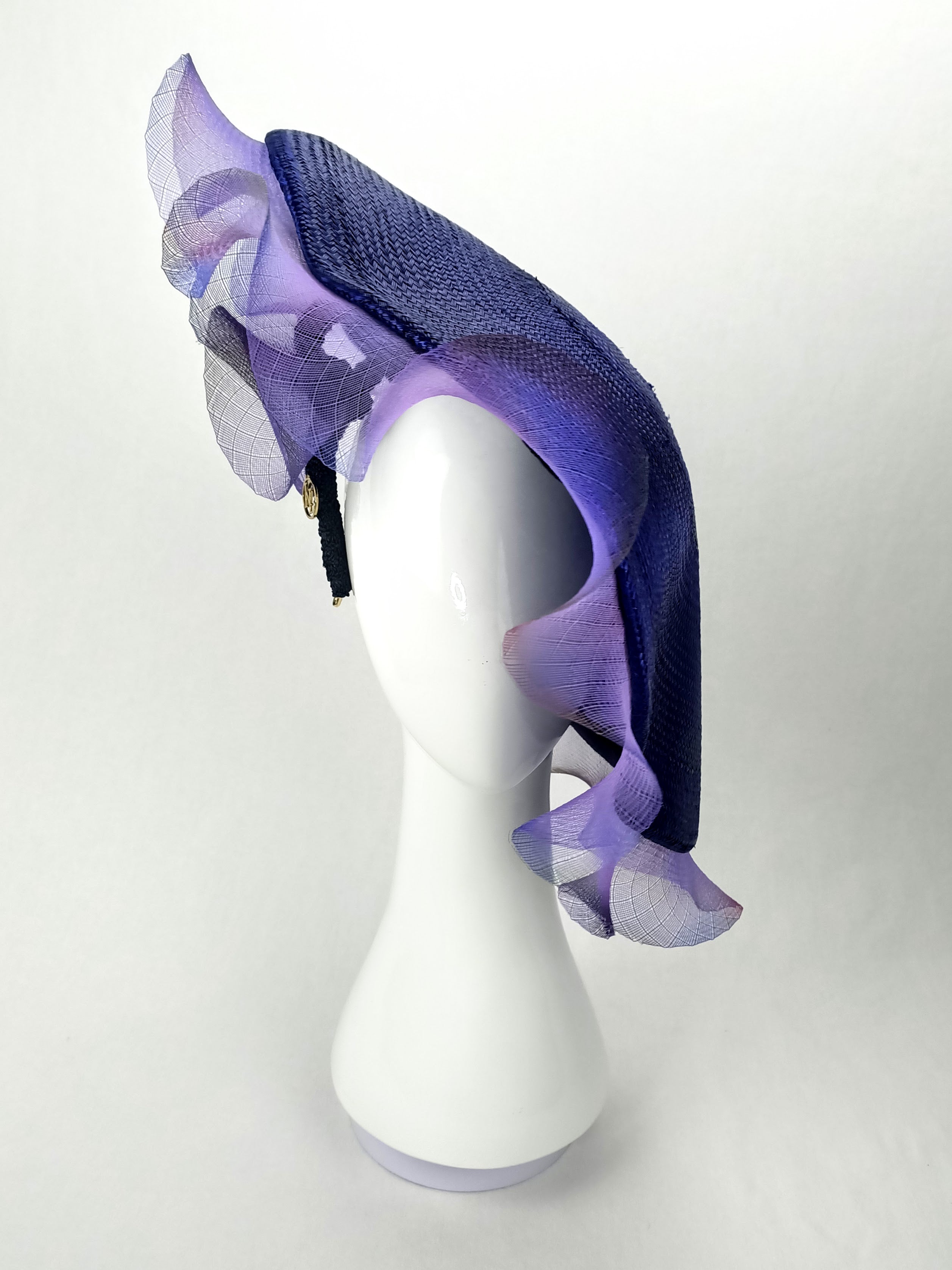 Handcrafted Purple hat Amethyst – Kathryn Lee bespoke collection