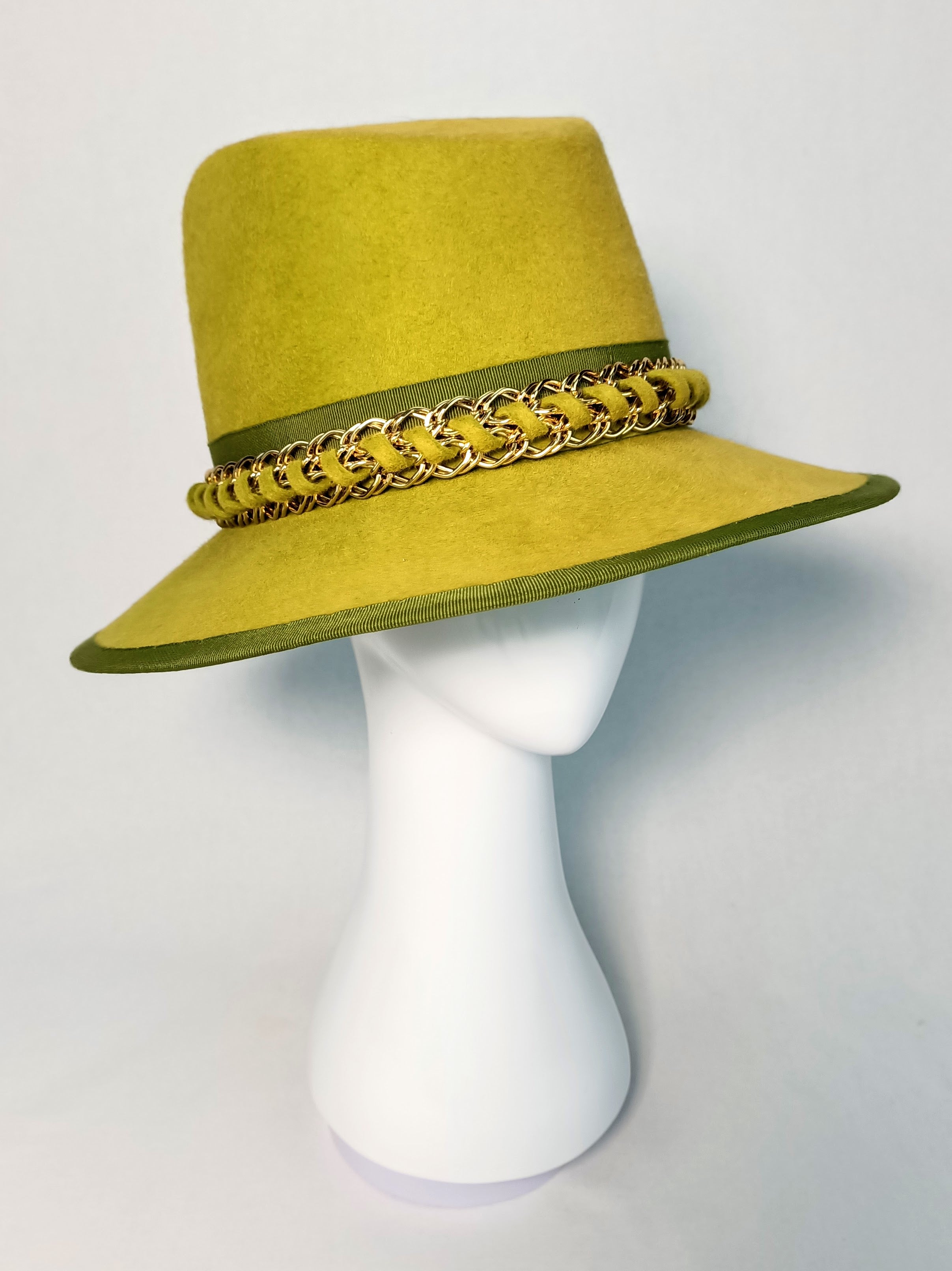 Candace fedora from the Kathryn Lee Millinery collection featuring felt