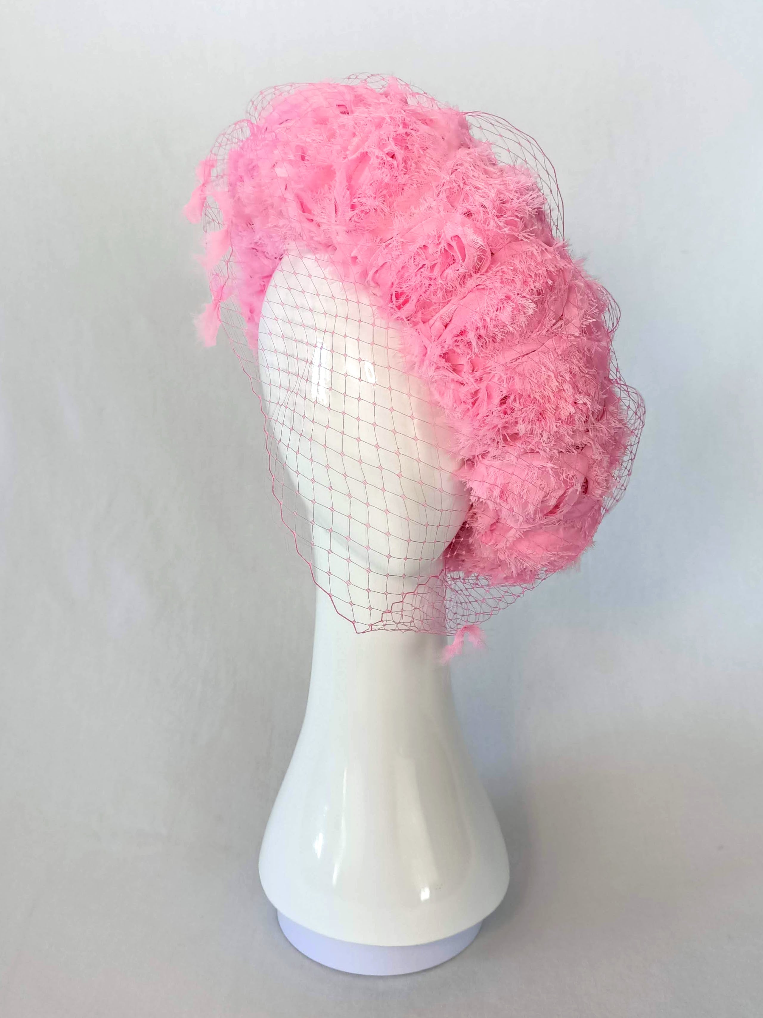 Candy by Kathryn Lee Millinery – bespoke beret for spring racing carnival