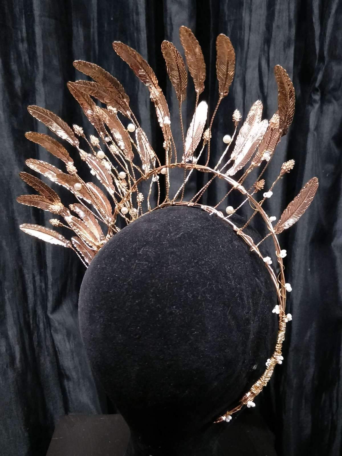 Emma headband – artisan millinery for fashions on the field and beyond