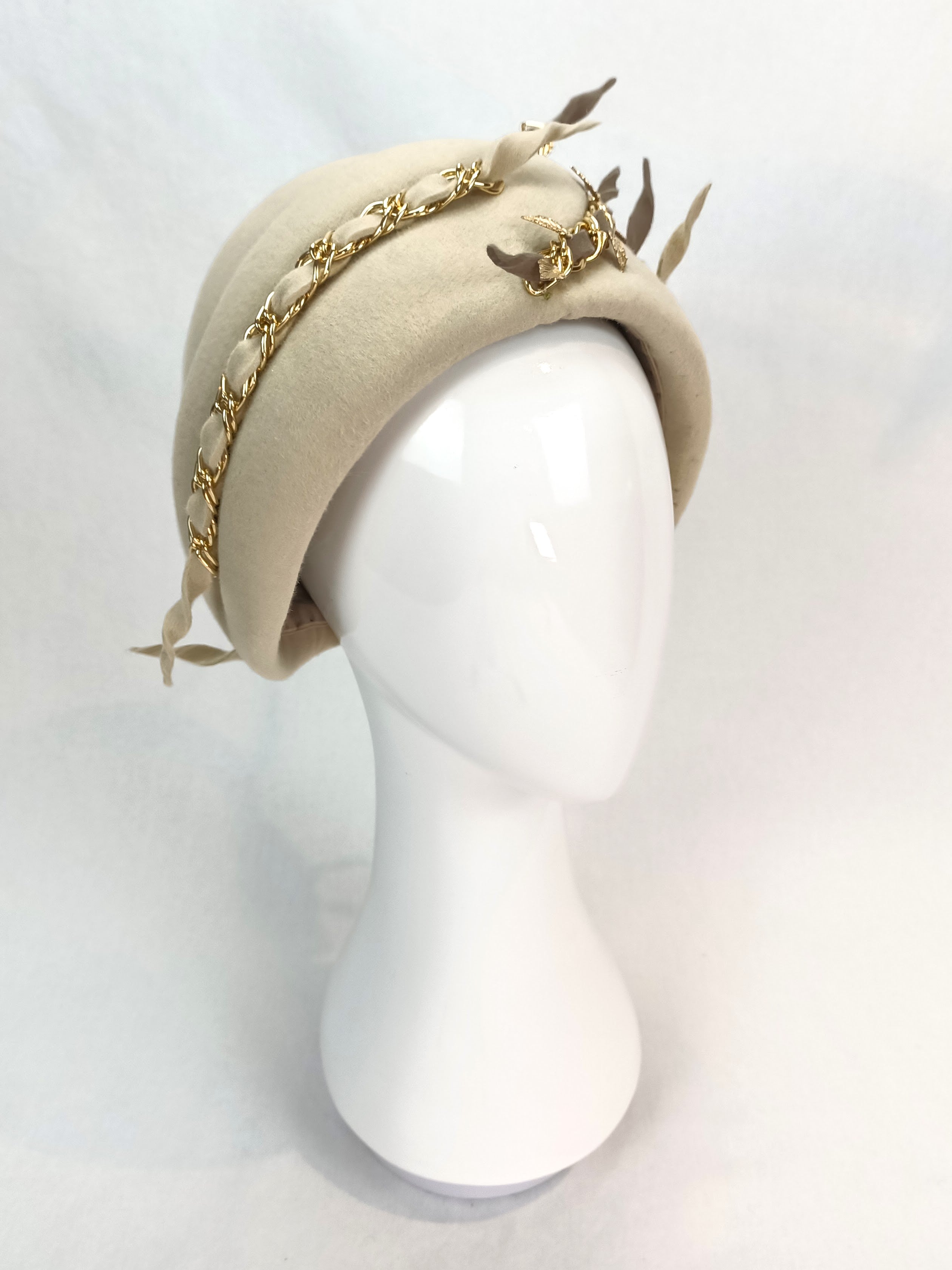 Madeline pillbox hat from the Kathryn Lee Millinery collection