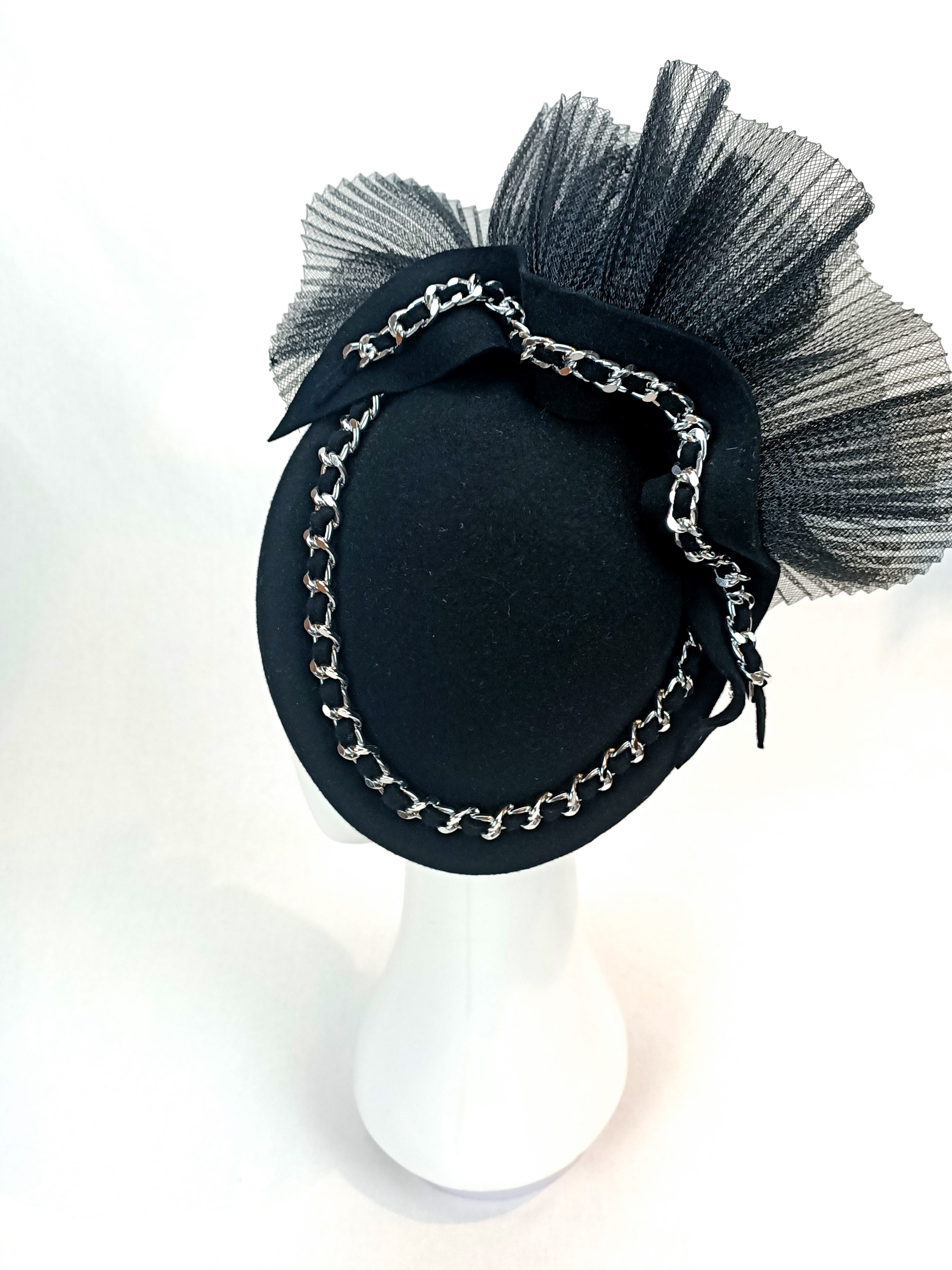 Odette beret – artisan millinery featuring felt for Royal Ascot and beyond