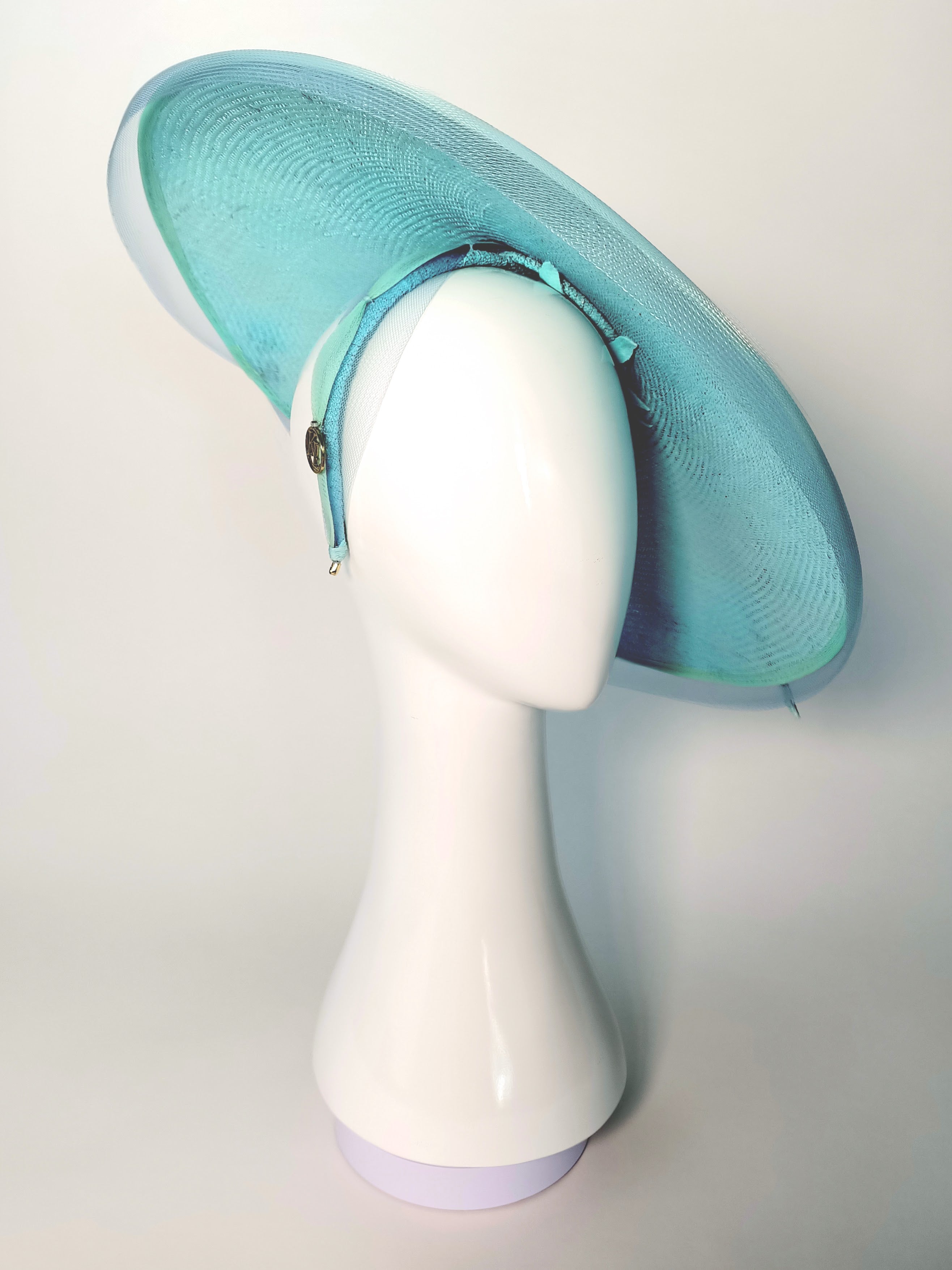 Skye handcrafted hat crafted from straw – perfect for spring racing carnival and garden party