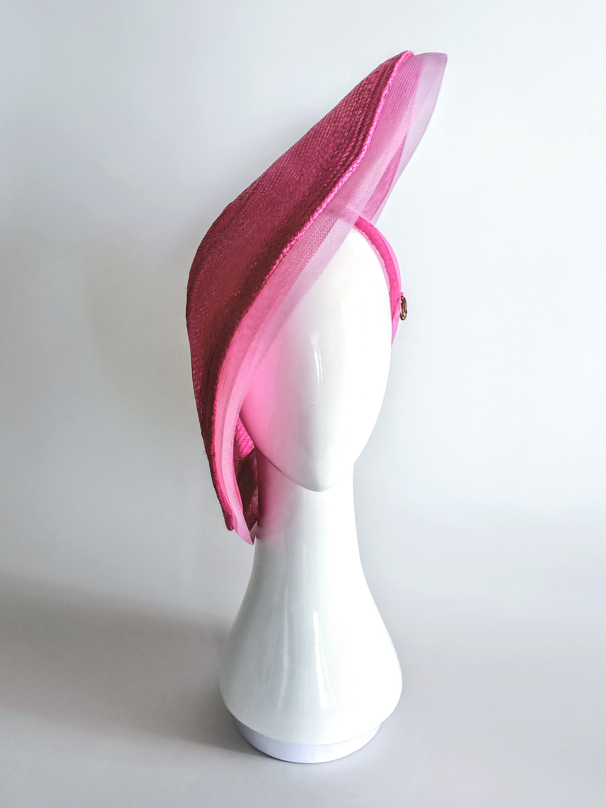 Sophia hat from the Kathryn Lee Millinery collection featuring straw